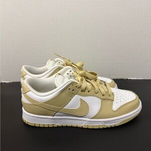 Nike Dunk Low White/Team Gold